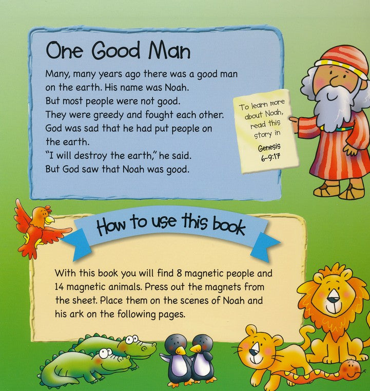 Noah and His Big Boat Magnetic Adventures