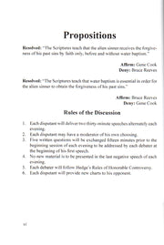 Reeves-Cook Propositions