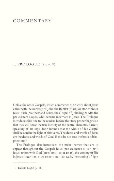 Tyndale New Testament Commentary:  John