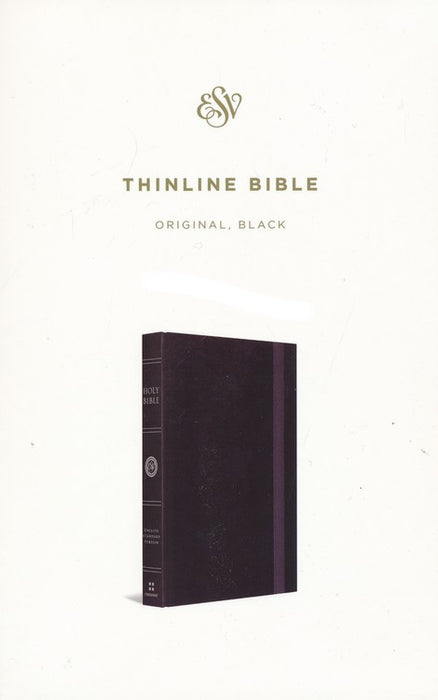 ESV Thinline Bible, Original Black