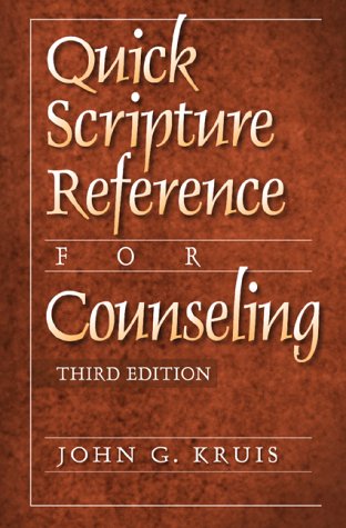 Quick Scripture Reference for Counseling