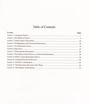Table of Contents