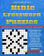 Bible Crossword Puzzles Volume 1