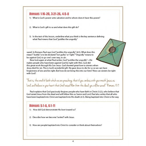 Letters from Heaven Young Teen Student Book