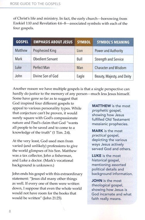 Rose Guide to the Gospels