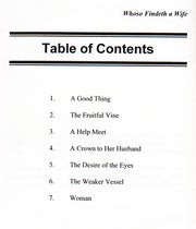 Table of Contents