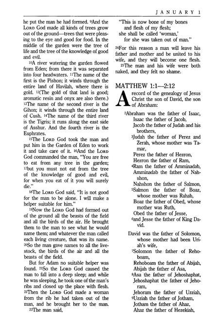 The One Year Bible - NIV