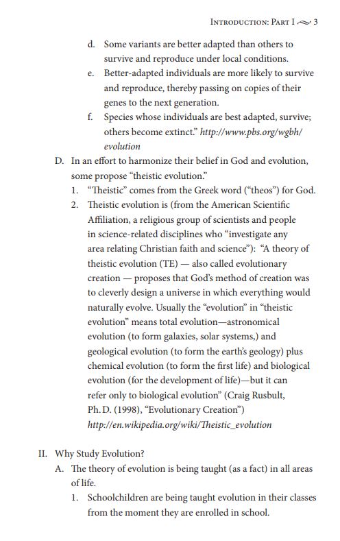 The Christian and Evolution