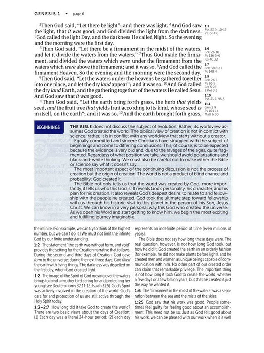NKJV Life Application Large Print Study Bible, Brown/Mahogany LeatherLike Indexed
