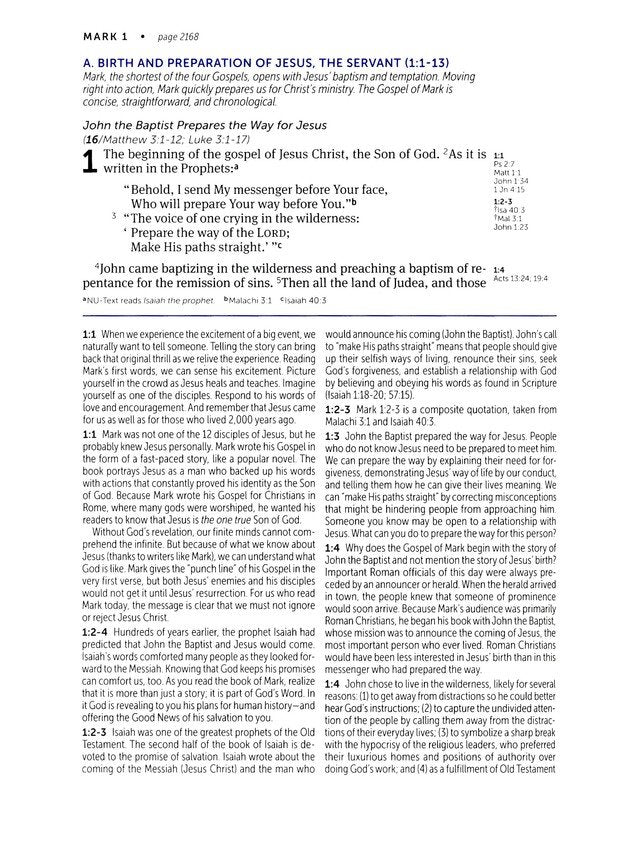 NKJV Life Application Large Print Study Bible, Brown/Mahogany Leatherlike