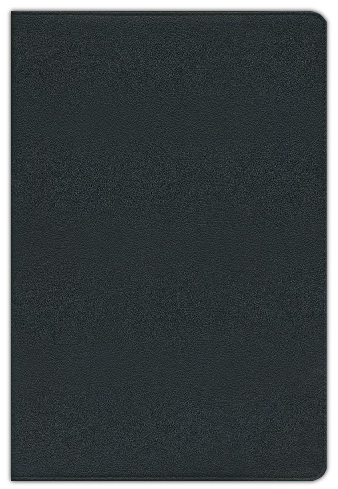 KJV Thompson Chain Reference Bible Large Print Black Genuine Cowhide Leather, indexed