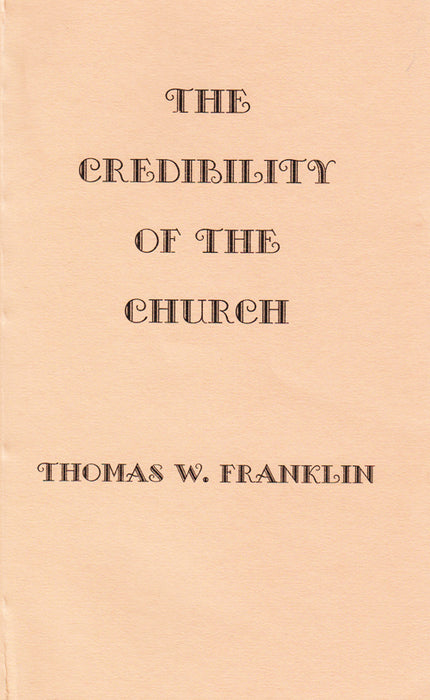 The Credibility of the Church
