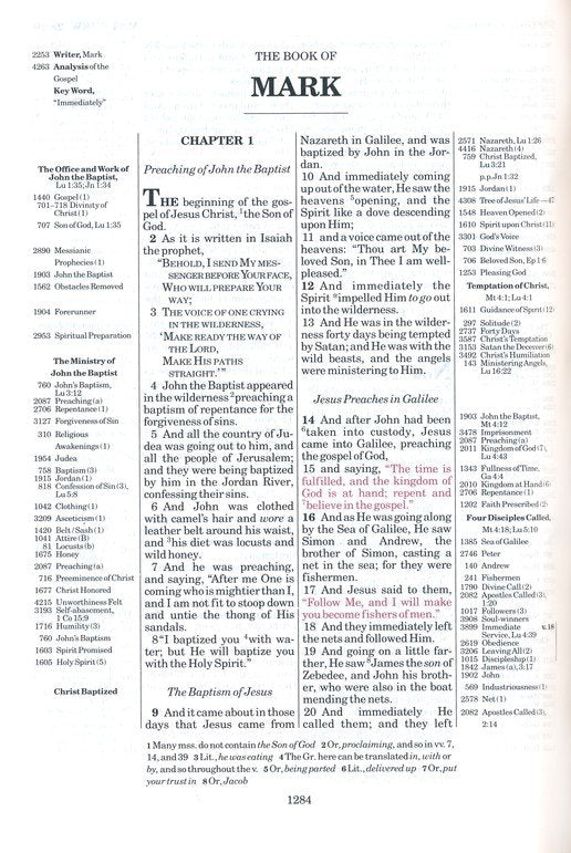 NASB 77 Thompson Chain Reference Bible - Black Bonded