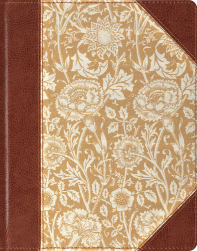 ESV Single Column Journaling Bible Hardback, Antique Floral