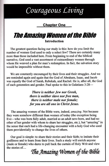 The Amazing Women of the Bible