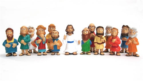 Galilee Boat with Apostles Figurine Play Set - Tales of Glory