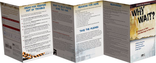 Why Wait? Pamphlet (op)