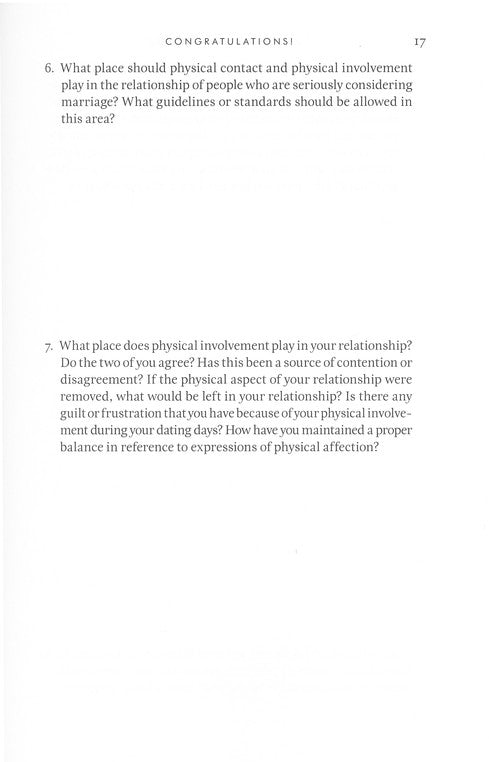 Preparing for Marriage God's Way