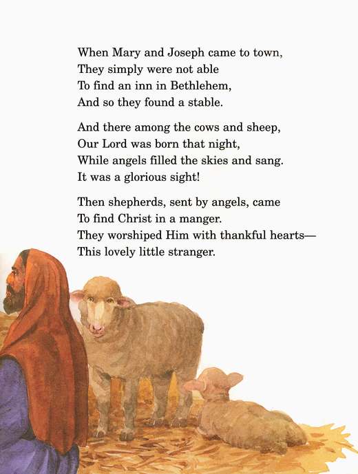 Baby Jesus Visits The Temple