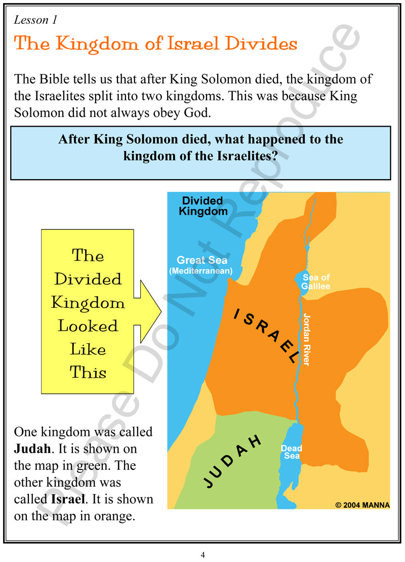 Lesson One Sample page 2