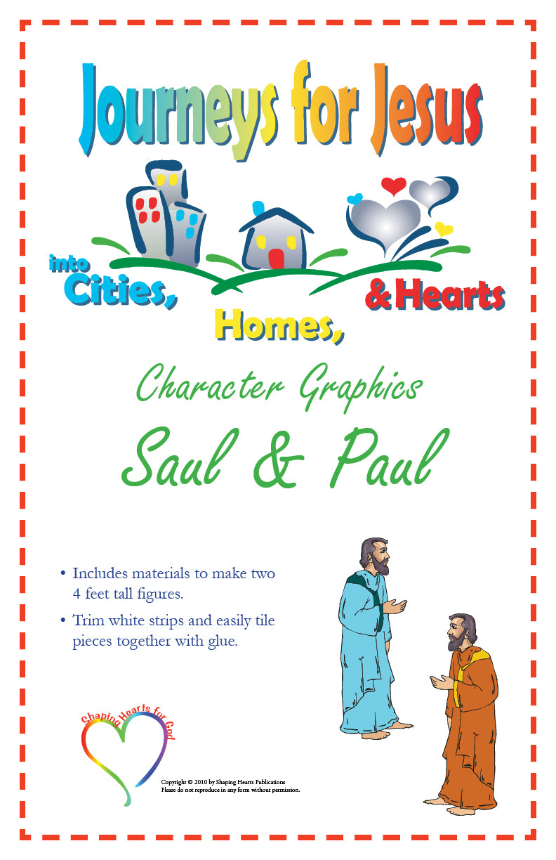 Journeys for Jesus Character Graphics