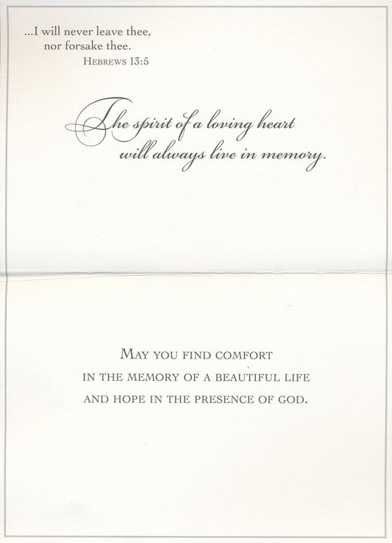 Boxed Cards - Precious Memories - Sympathy
