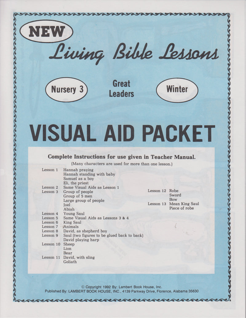 NURSERY 3-2 VIS - Great Leaders