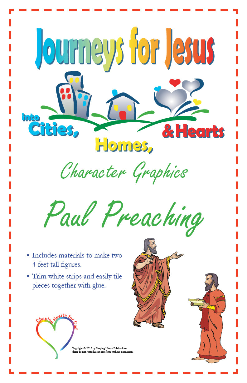Journeys for Jesus Character Graphics
