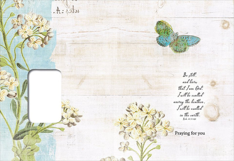 Boxed Cards - Butterflies and Flowers - Praying for You