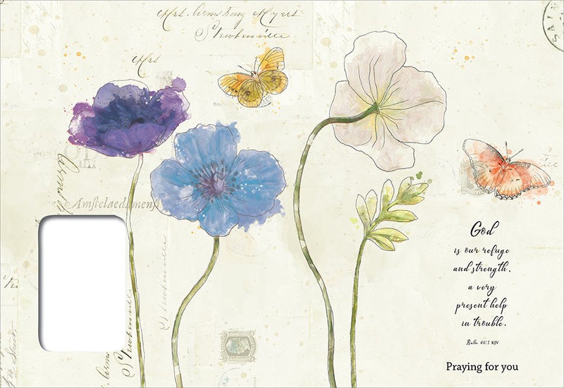 Boxed Cards - Butterflies and Flowers - Praying for You
