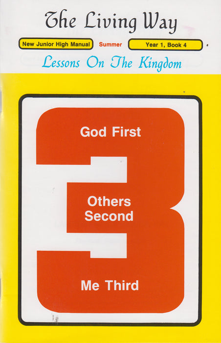 JUNIOR HI 1-4 MAN - Lessons on Kingdom