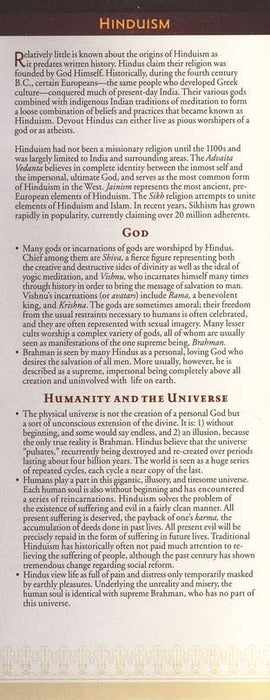 Comparing Christianity with World Religions Brochure