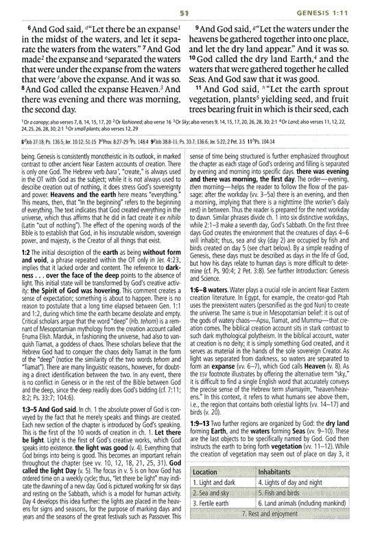 ESV Study Bible Large Print - Black Genuine Leather