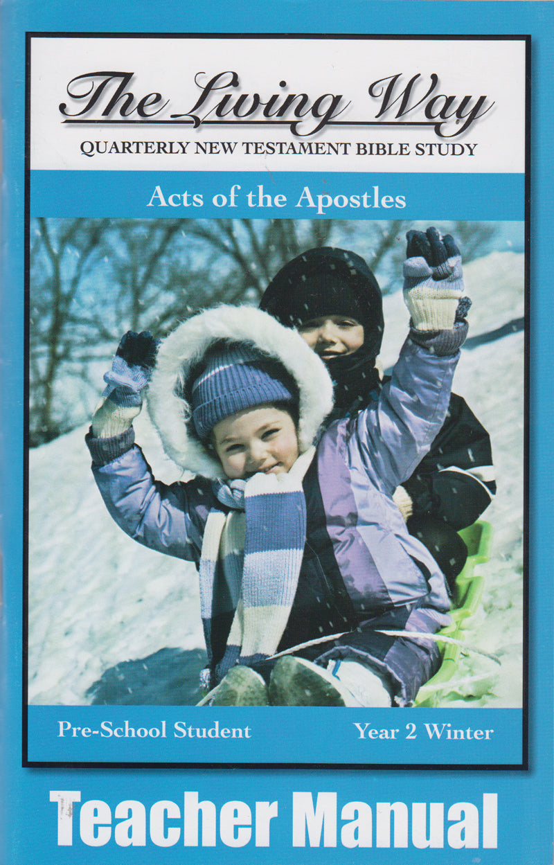 PRESCHOOL 2-2 MAN - Acts of the Apostles
