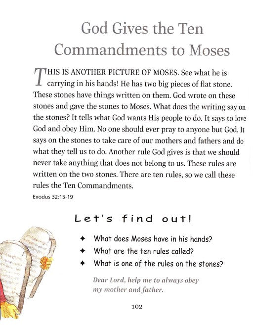 The New Bible in Pictures for Little Eyes