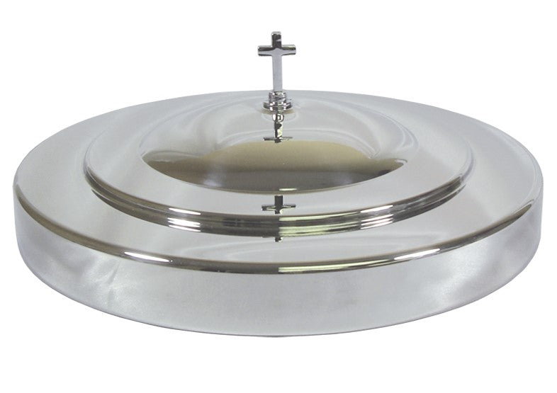 Deluxe Communion Cup Tray Cover - Silver (os)