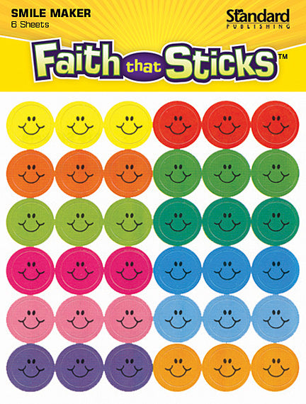 Mini Happy Face Stickers