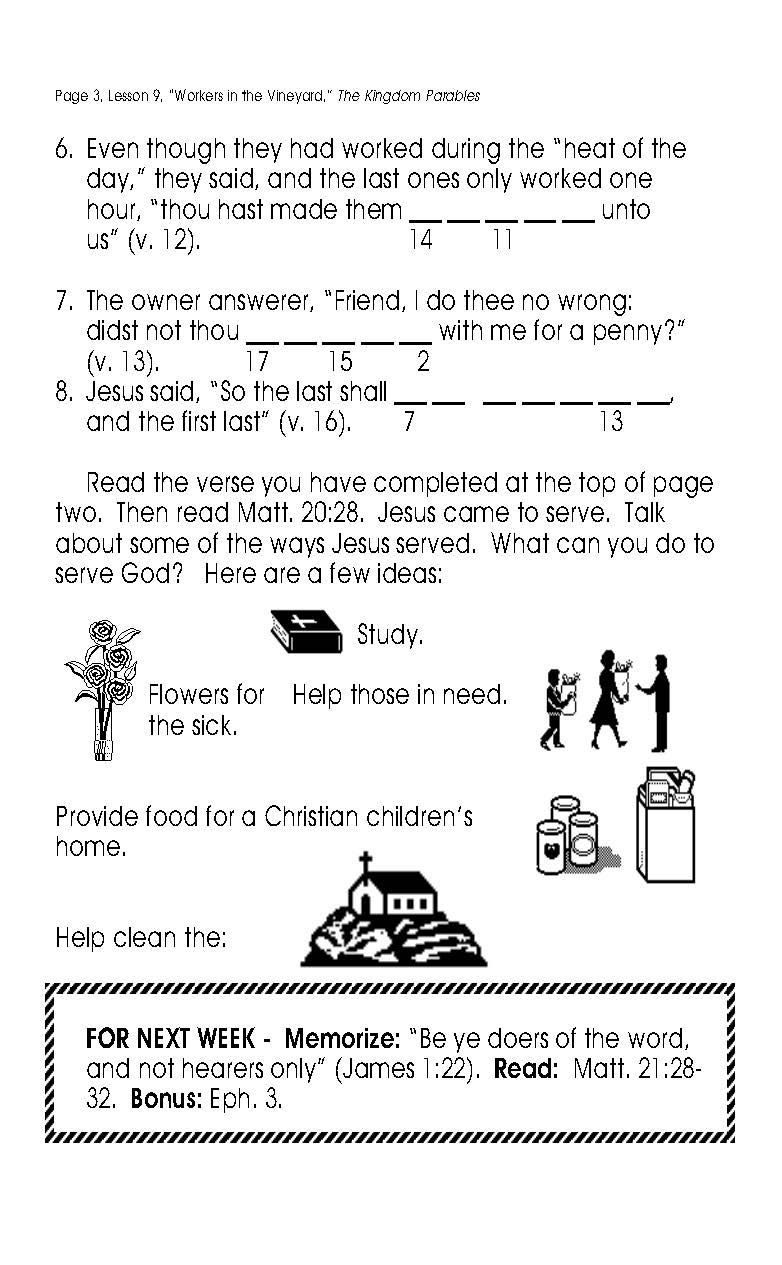 The Kingdom Parables CD (op)