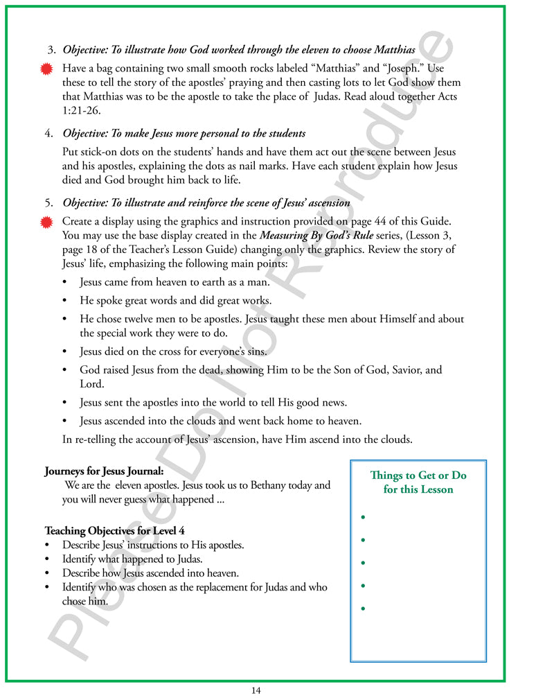 Lesson One Sample page 2