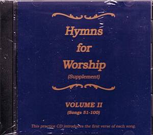 Hymns For Worship Supplement Practice CD #2