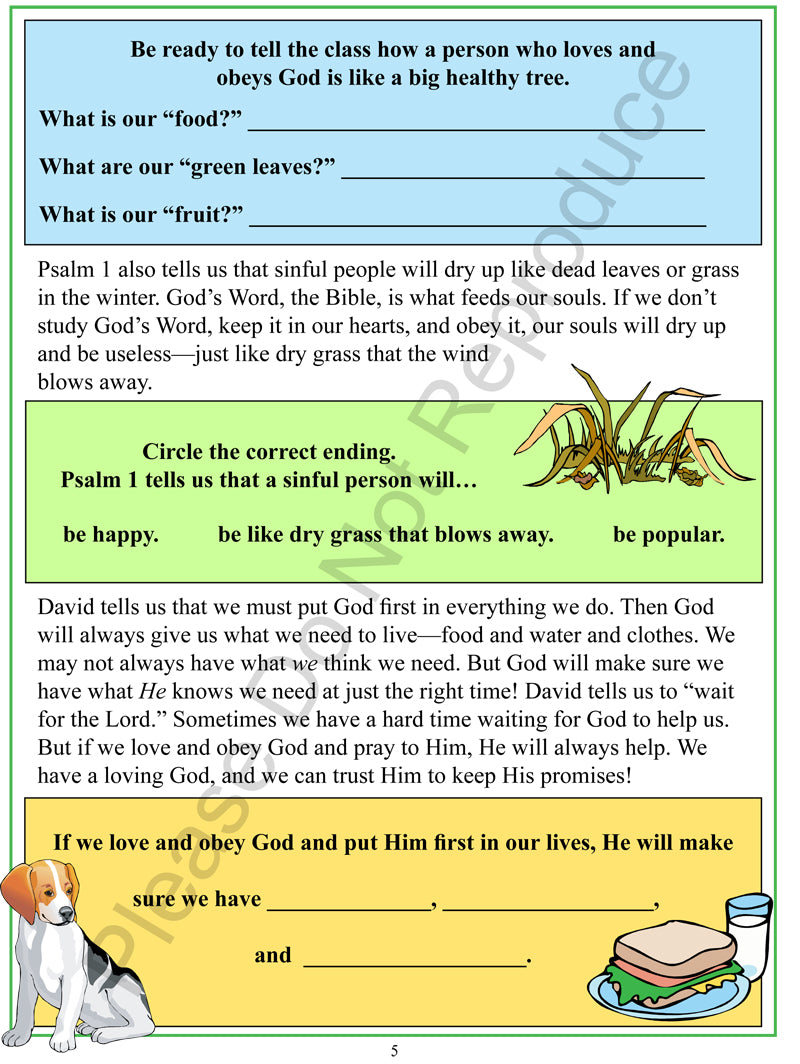 Lesson One Sample page 2