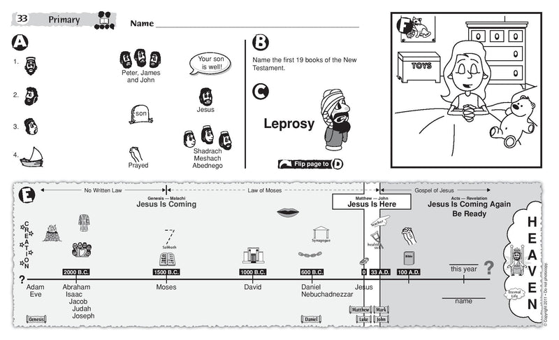 Primary Student Pages Lessons 391-416