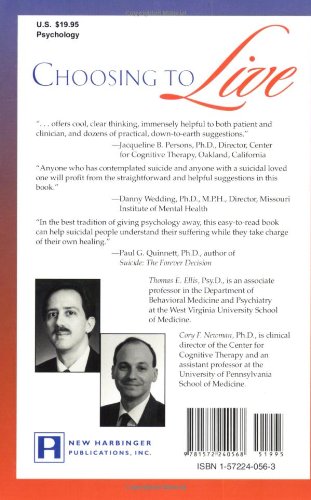 Choosing to Live: How to Defeat Suicide