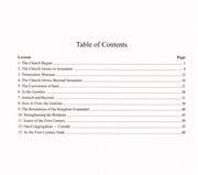 Table of Contents