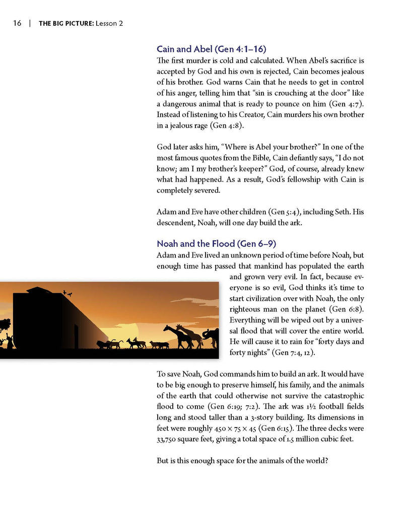 The Big Picture: A Guide to Learning the Bible's Story