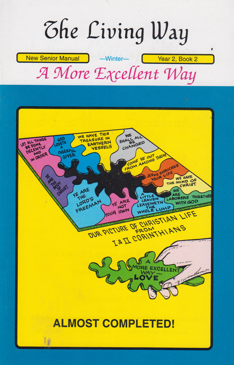 SENIOR 2-2 MAN - A More Excellent Way