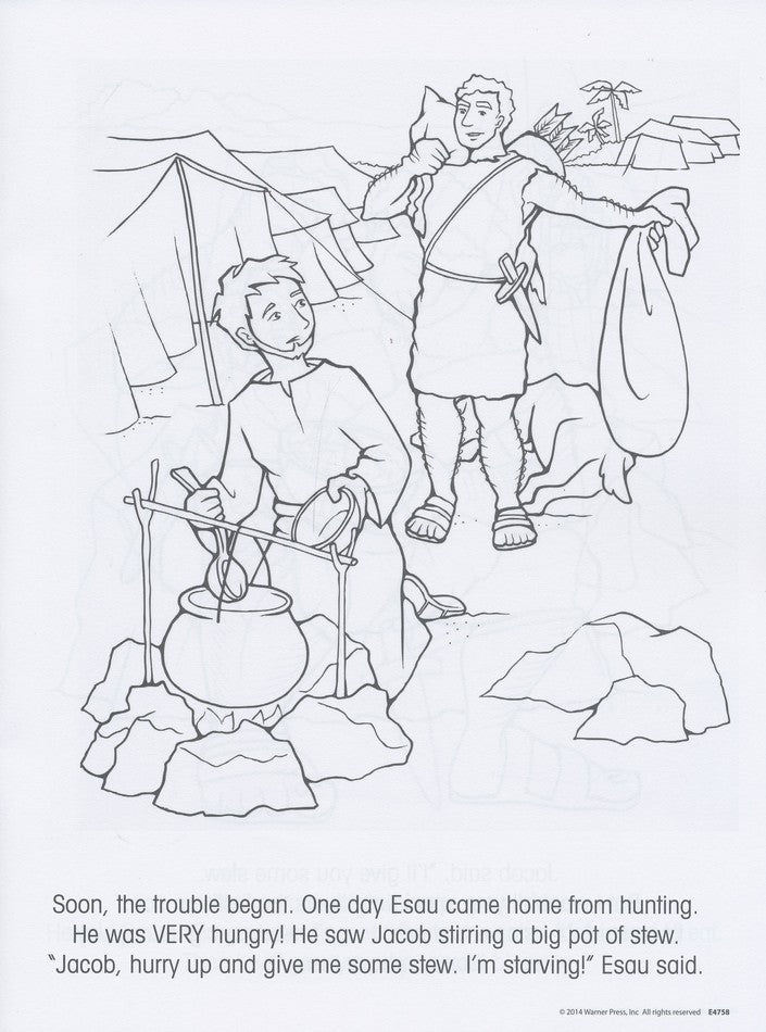 Twin Trouble Coloring Book Ages 4-7 (op)