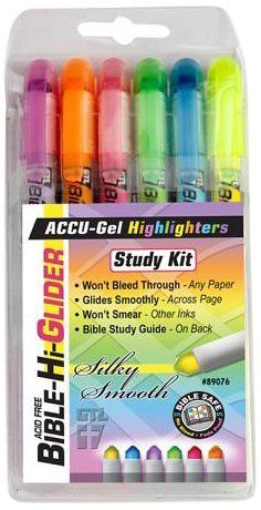 Accu-Gel Bible Hi-Glider Study Kit
