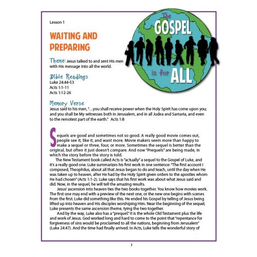 The Gospel Is for All Young Teen Student Book