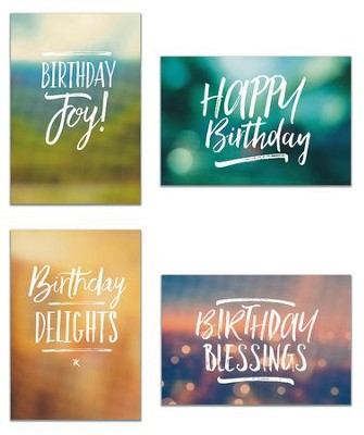 Boxed Cards - Simply Stated - Birthday